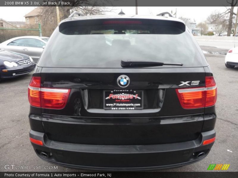 Jet Black / Black 2008 BMW X5 3.0si