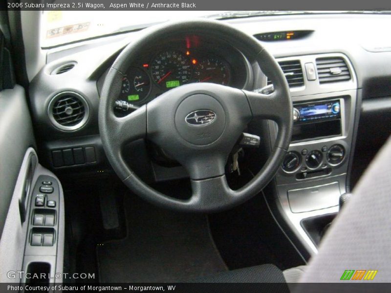 Aspen White / Anthracite Black 2006 Subaru Impreza 2.5i Wagon