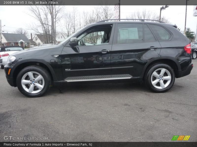 Jet Black / Black 2008 BMW X5 3.0si