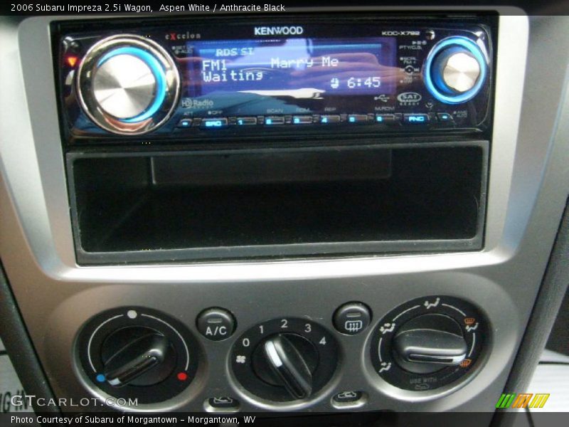 Aspen White / Anthracite Black 2006 Subaru Impreza 2.5i Wagon