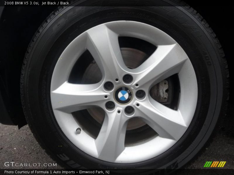 Jet Black / Black 2008 BMW X5 3.0si