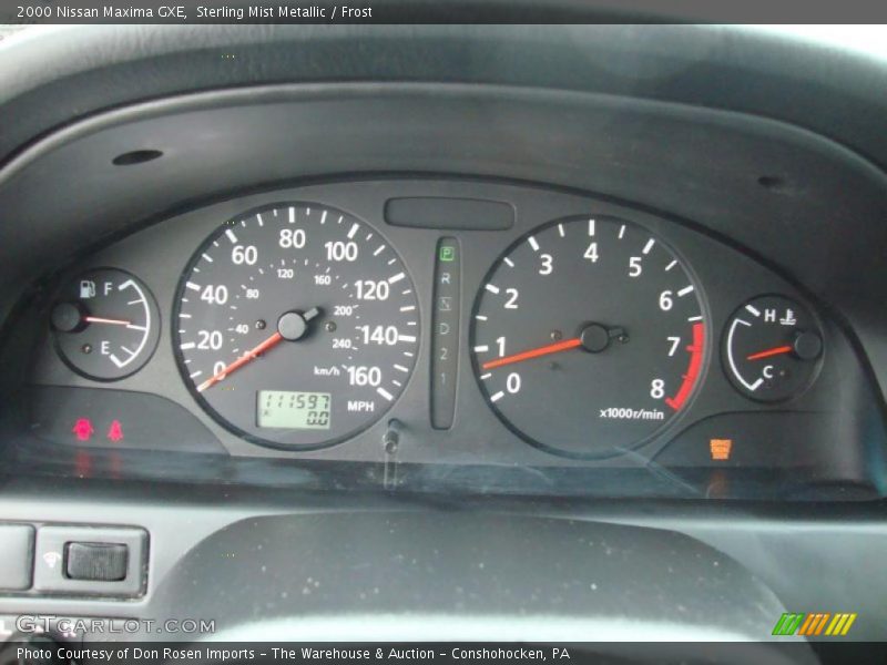 Sterling Mist Metallic / Frost 2000 Nissan Maxima GXE