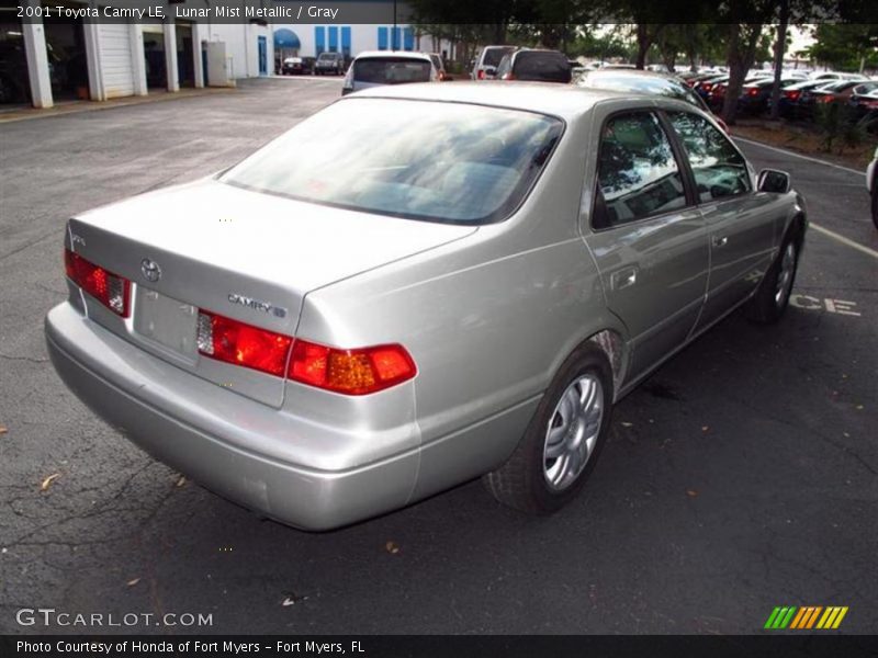 Lunar Mist Metallic / Gray 2001 Toyota Camry LE