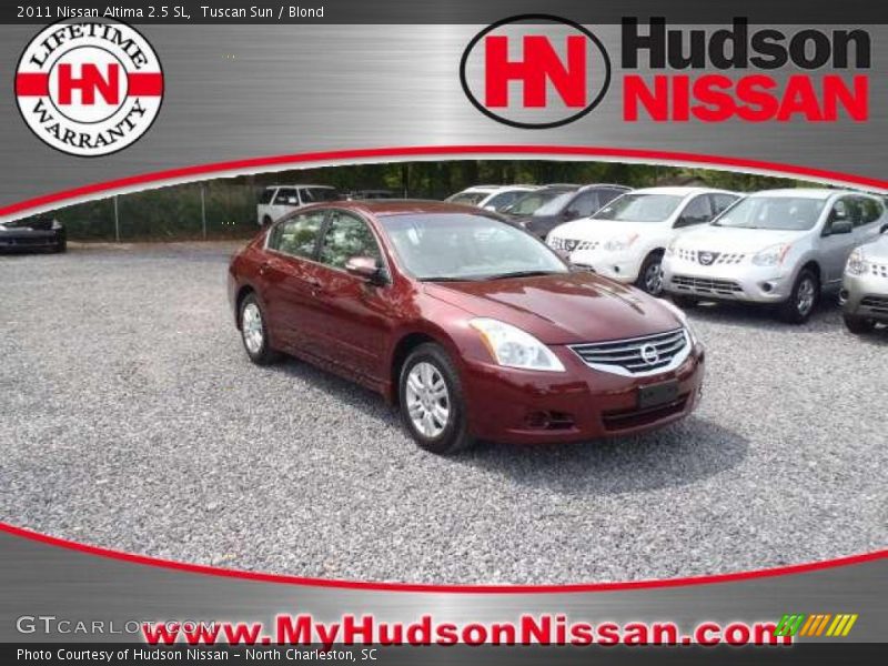 Tuscan Sun / Blond 2011 Nissan Altima 2.5 SL