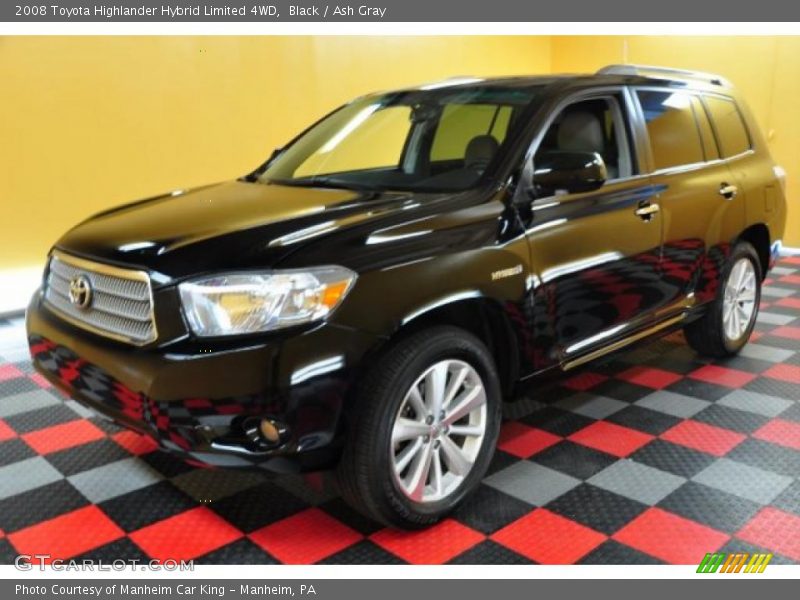 Black / Ash Gray 2008 Toyota Highlander Hybrid Limited 4WD