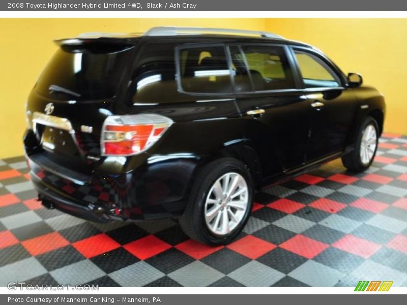 Black / Ash Gray 2008 Toyota Highlander Hybrid Limited 4WD