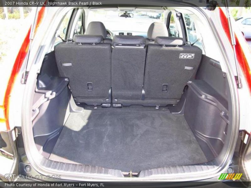 Nighthawk Black Pearl / Black 2007 Honda CR-V LX