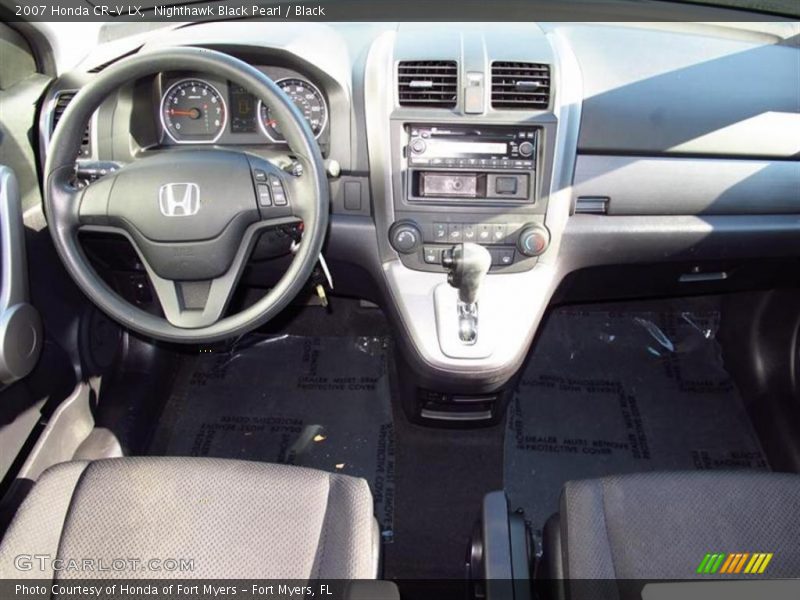 Nighthawk Black Pearl / Black 2007 Honda CR-V LX