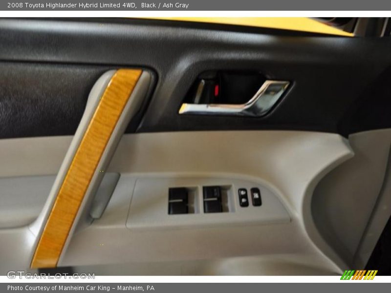 Black / Ash Gray 2008 Toyota Highlander Hybrid Limited 4WD