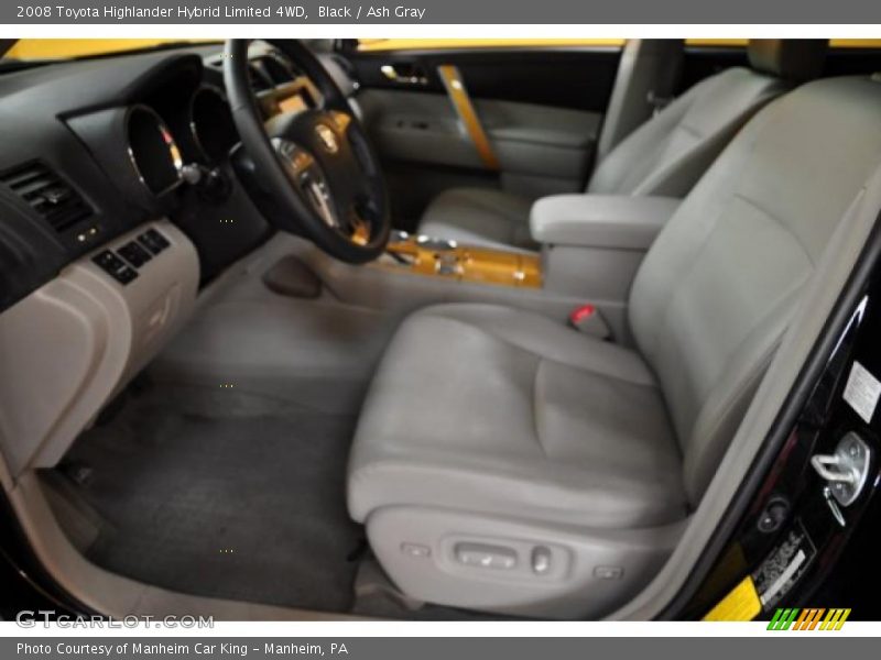 Black / Ash Gray 2008 Toyota Highlander Hybrid Limited 4WD