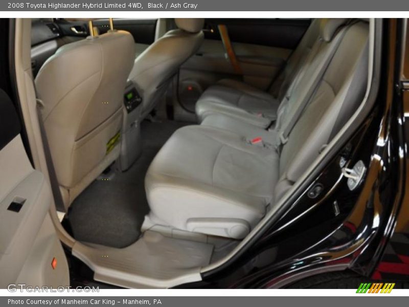 Black / Ash Gray 2008 Toyota Highlander Hybrid Limited 4WD