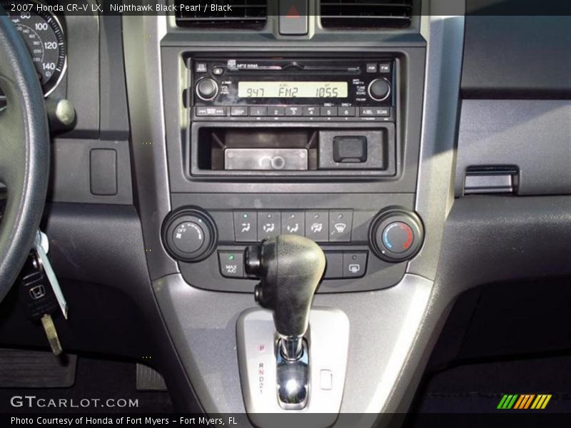 Nighthawk Black Pearl / Black 2007 Honda CR-V LX