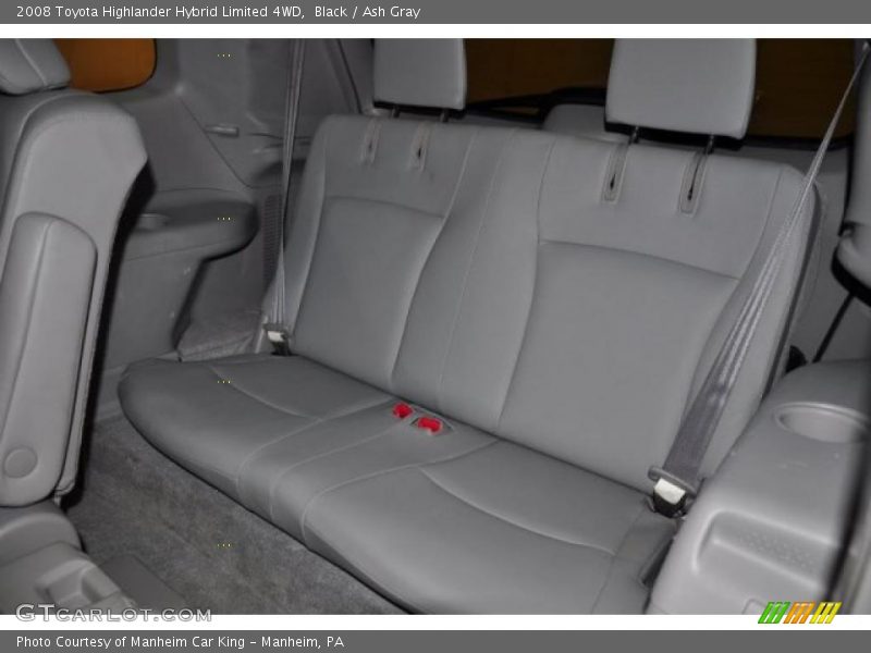 Black / Ash Gray 2008 Toyota Highlander Hybrid Limited 4WD