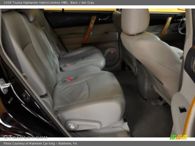 Black / Ash Gray 2008 Toyota Highlander Hybrid Limited 4WD
