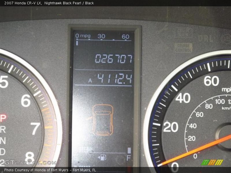 Nighthawk Black Pearl / Black 2007 Honda CR-V LX
