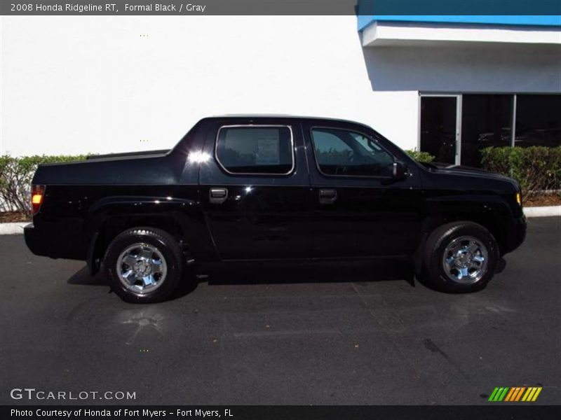 Formal Black / Gray 2008 Honda Ridgeline RT