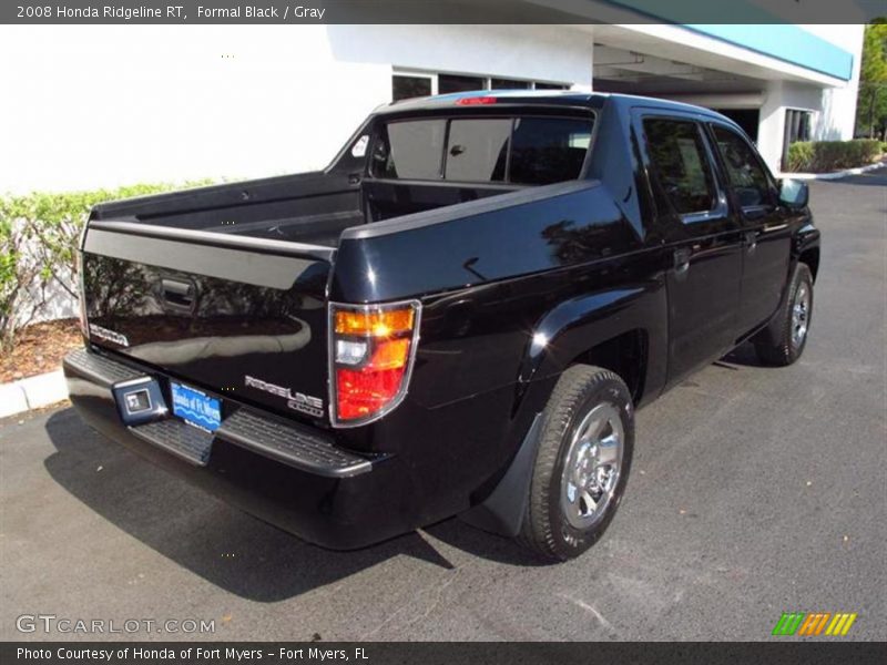 Formal Black / Gray 2008 Honda Ridgeline RT