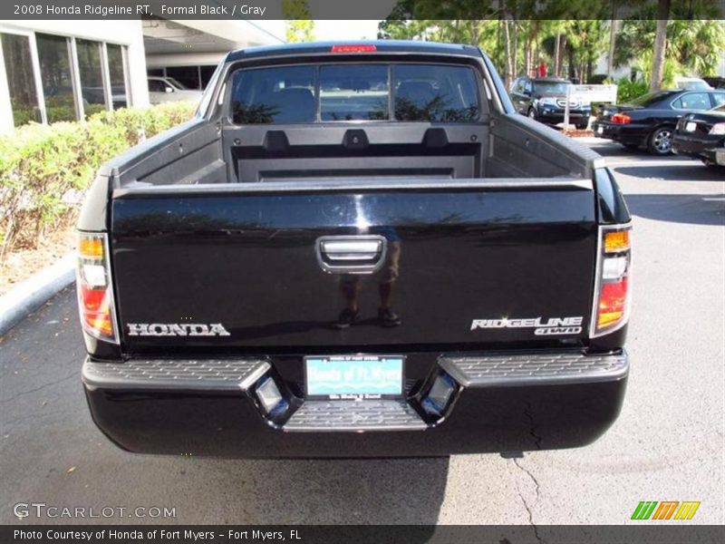 Formal Black / Gray 2008 Honda Ridgeline RT