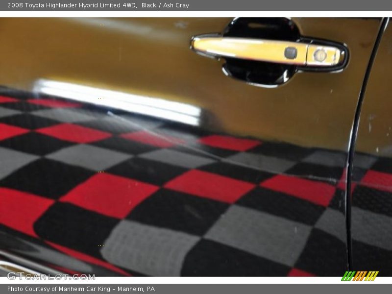 Black / Ash Gray 2008 Toyota Highlander Hybrid Limited 4WD