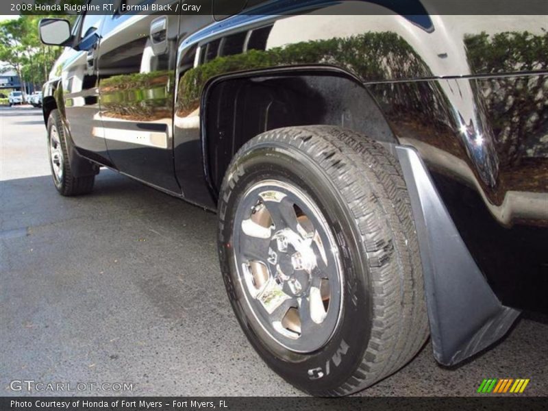 Formal Black / Gray 2008 Honda Ridgeline RT