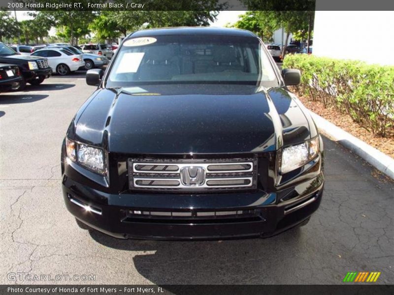 Formal Black / Gray 2008 Honda Ridgeline RT