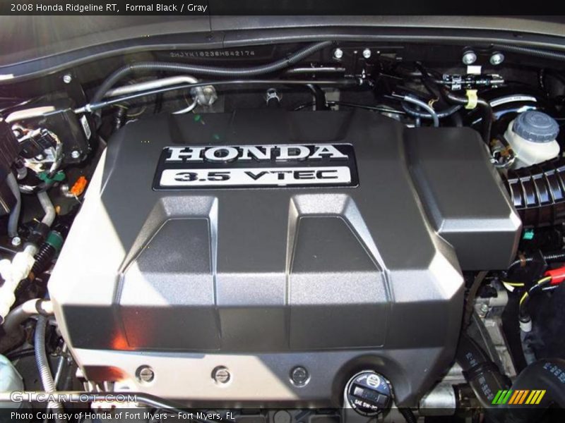 Formal Black / Gray 2008 Honda Ridgeline RT