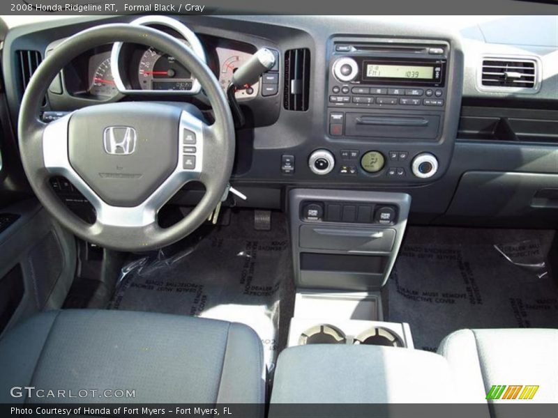 Formal Black / Gray 2008 Honda Ridgeline RT