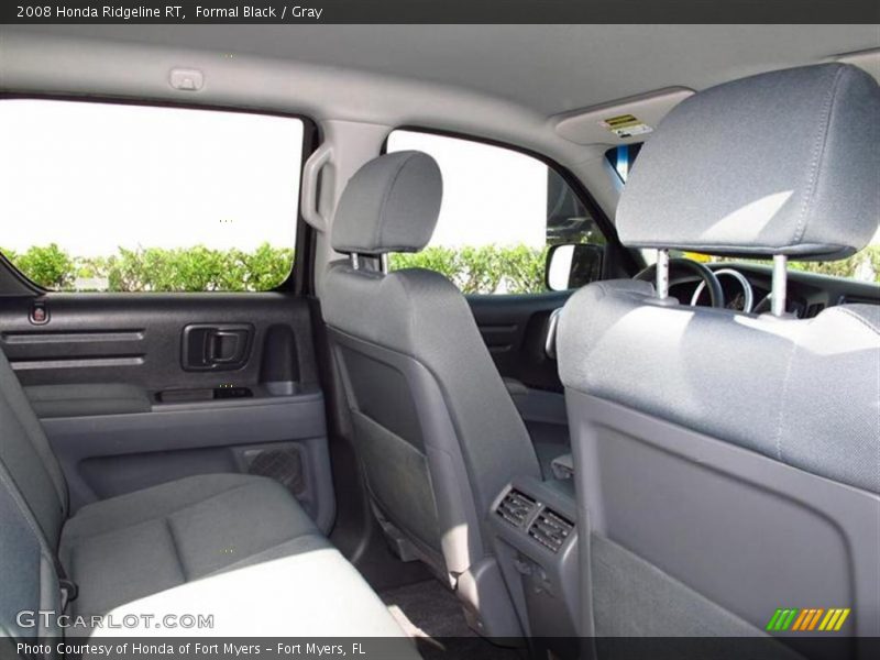 Formal Black / Gray 2008 Honda Ridgeline RT