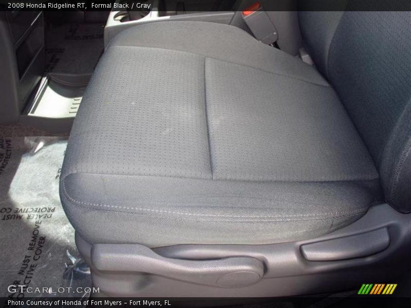 Formal Black / Gray 2008 Honda Ridgeline RT