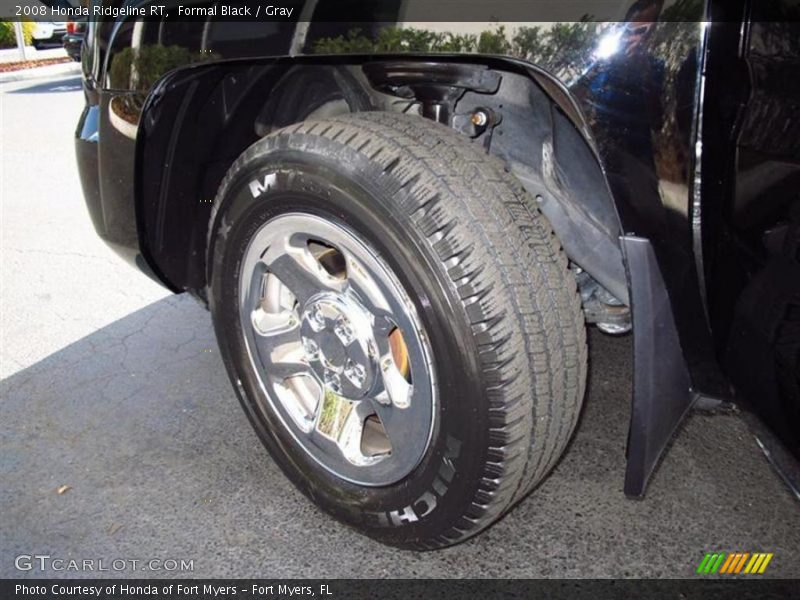 Formal Black / Gray 2008 Honda Ridgeline RT