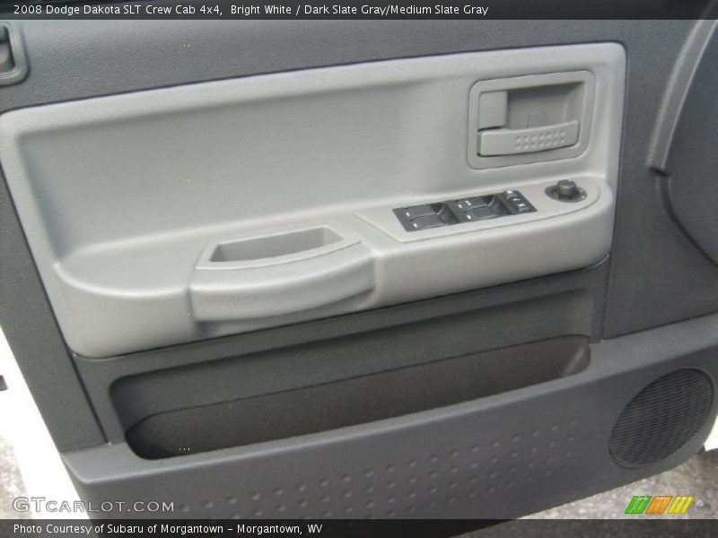 Bright White / Dark Slate Gray/Medium Slate Gray 2008 Dodge Dakota SLT Crew Cab 4x4