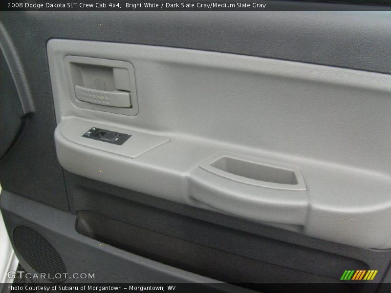 Bright White / Dark Slate Gray/Medium Slate Gray 2008 Dodge Dakota SLT Crew Cab 4x4