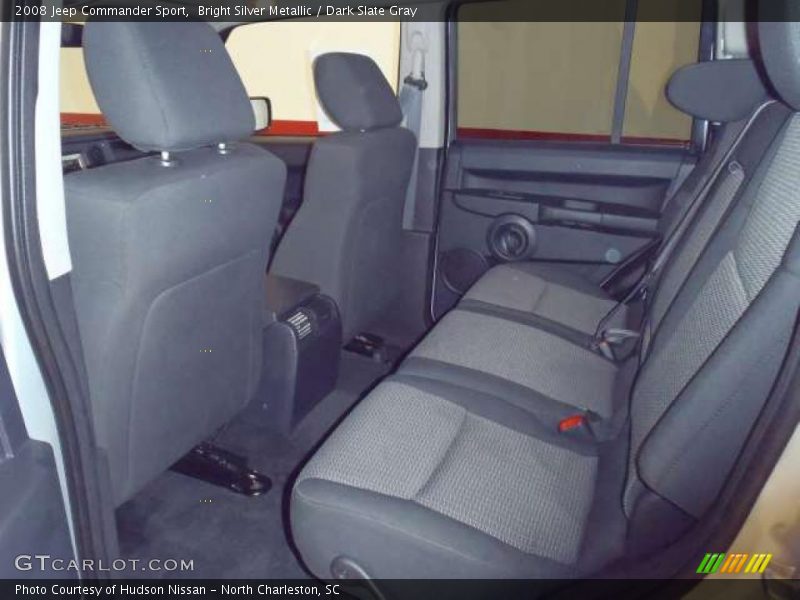 Bright Silver Metallic / Dark Slate Gray 2008 Jeep Commander Sport
