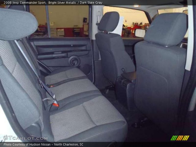 Bright Silver Metallic / Dark Slate Gray 2008 Jeep Commander Sport