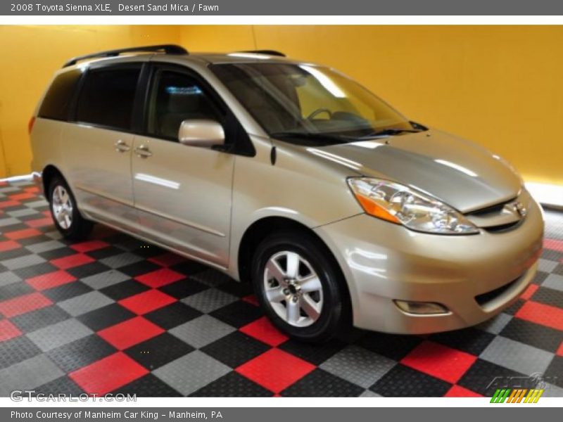 Desert Sand Mica / Fawn 2008 Toyota Sienna XLE