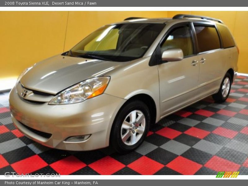 Desert Sand Mica / Fawn 2008 Toyota Sienna XLE