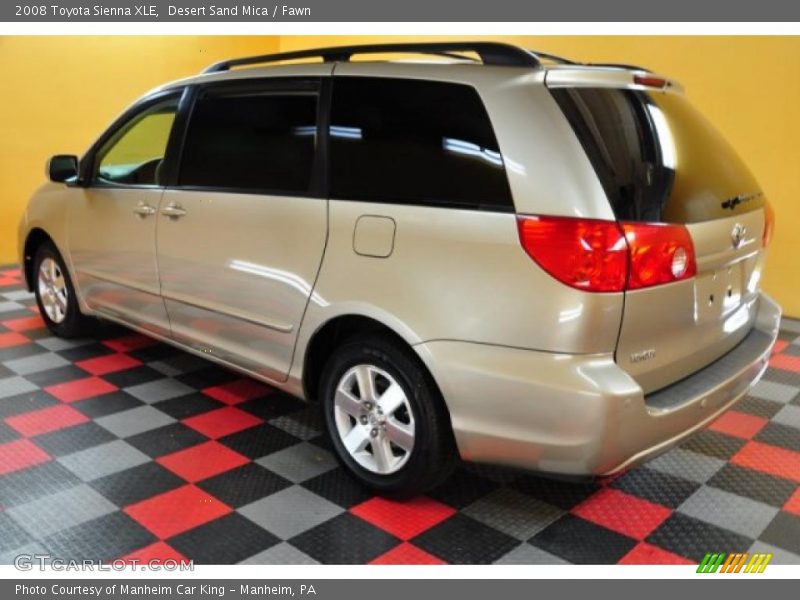 Desert Sand Mica / Fawn 2008 Toyota Sienna XLE