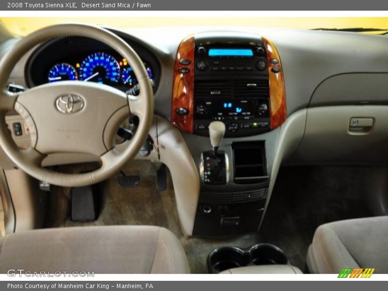 Desert Sand Mica / Fawn 2008 Toyota Sienna XLE