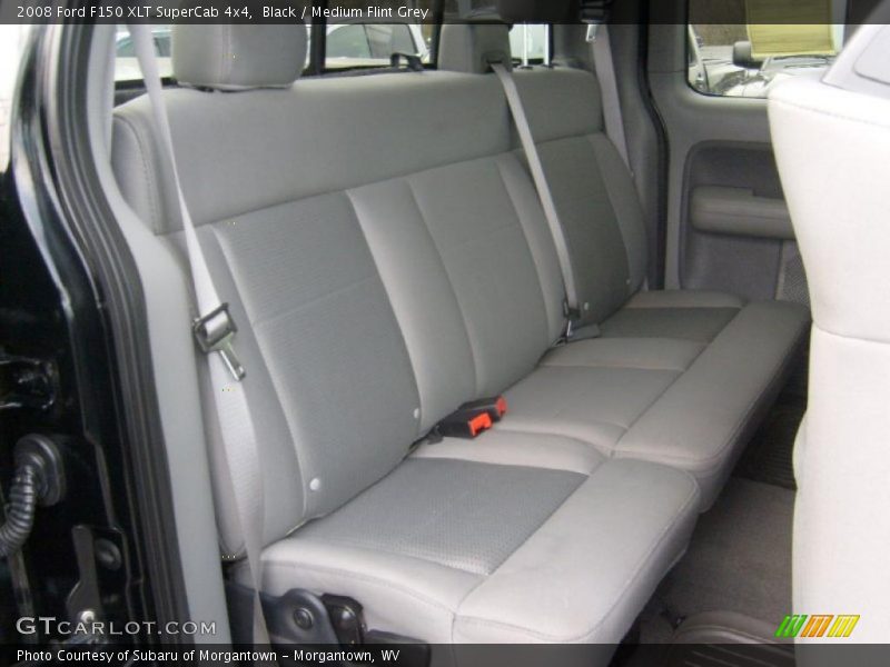 Black / Medium Flint Grey 2008 Ford F150 XLT SuperCab 4x4
