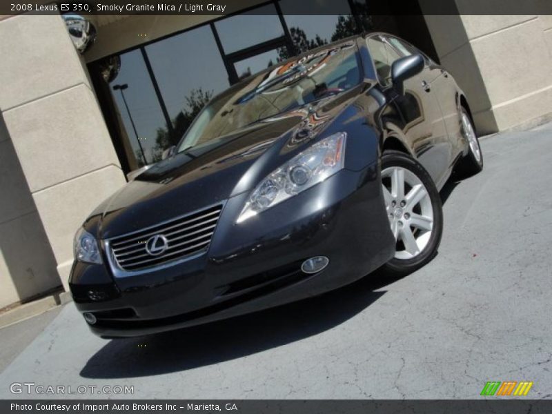 Smoky Granite Mica / Light Gray 2008 Lexus ES 350