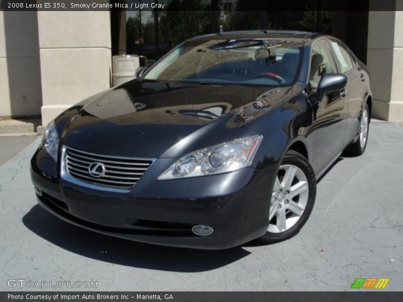 Smoky Granite Mica / Light Gray 2008 Lexus ES 350