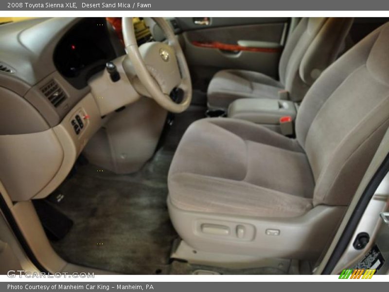 Desert Sand Mica / Fawn 2008 Toyota Sienna XLE