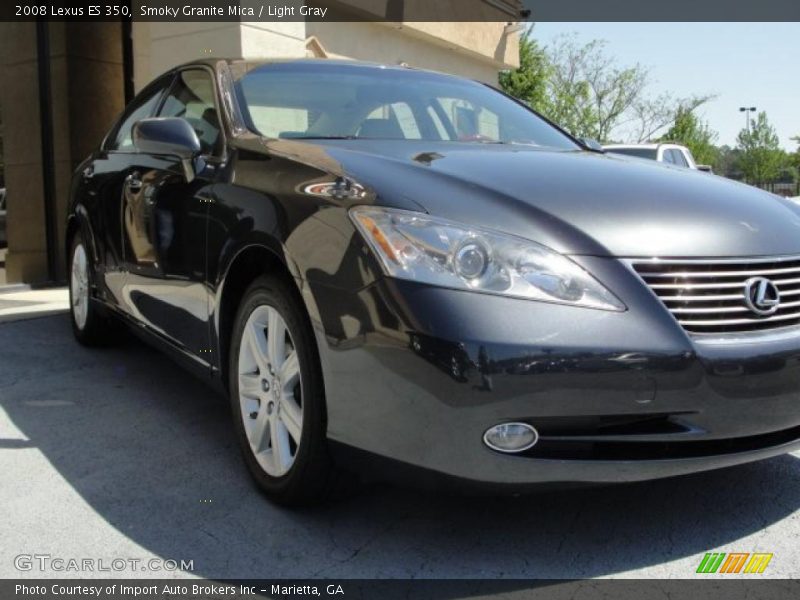 Smoky Granite Mica / Light Gray 2008 Lexus ES 350