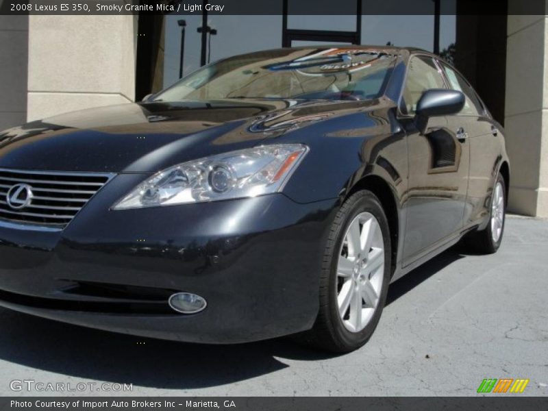 Smoky Granite Mica / Light Gray 2008 Lexus ES 350