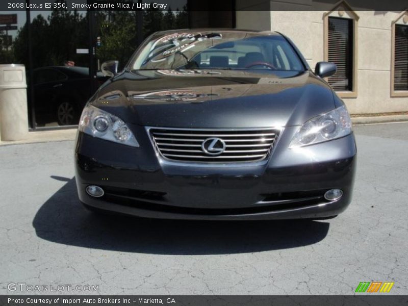 Smoky Granite Mica / Light Gray 2008 Lexus ES 350