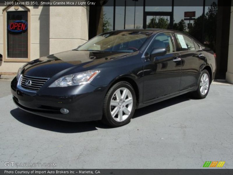 Smoky Granite Mica / Light Gray 2008 Lexus ES 350