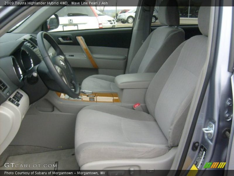 Wave Line Pearl / Ash 2009 Toyota Highlander Hybrid 4WD