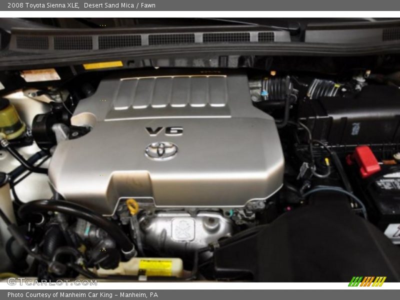 Desert Sand Mica / Fawn 2008 Toyota Sienna XLE