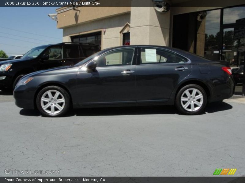 Smoky Granite Mica / Light Gray 2008 Lexus ES 350