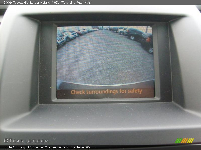 Wave Line Pearl / Ash 2009 Toyota Highlander Hybrid 4WD